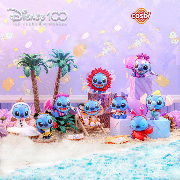 Disney 100 Years Anniversary Stitch In Costume Cosbi Collection Figure Blind Box