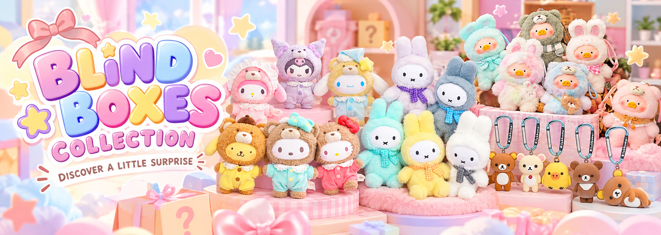 Shop Sanrio, LuLu the Piggy & Funism Blind Boxes Australia