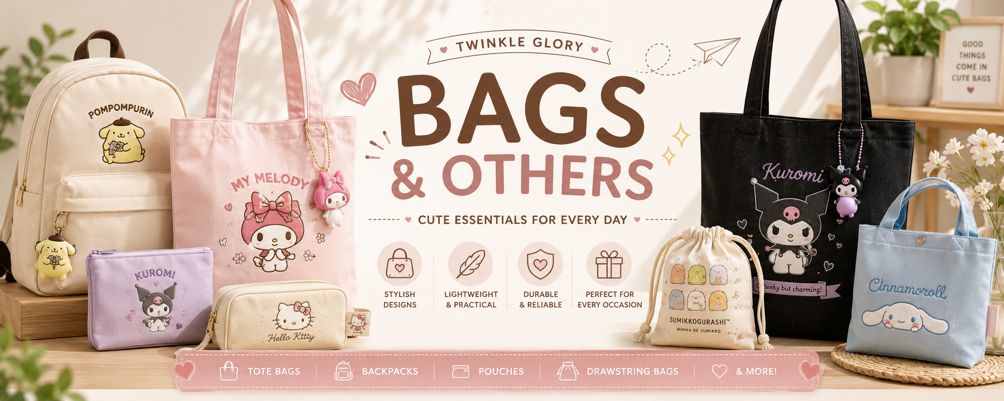 Bags & others collection - Twinkle Glory