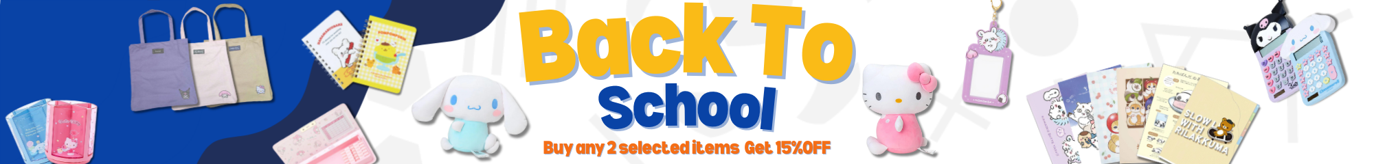 Back to school Collection - 2 for 15% off