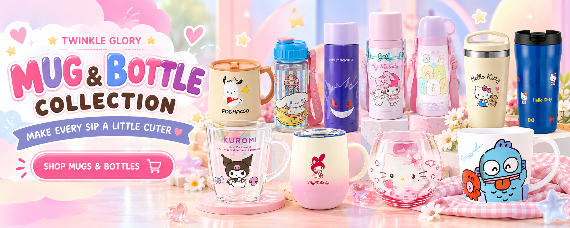 Mug & Bottle - Twinkle Glory