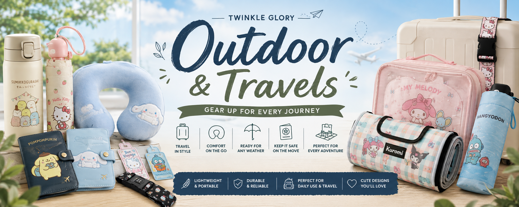 Outdoor & Travels collection - Twinkle Glory
