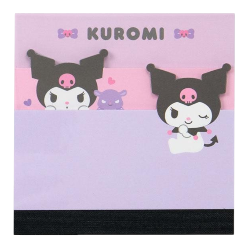 sanrio-kuromi-threetier-memo-pad