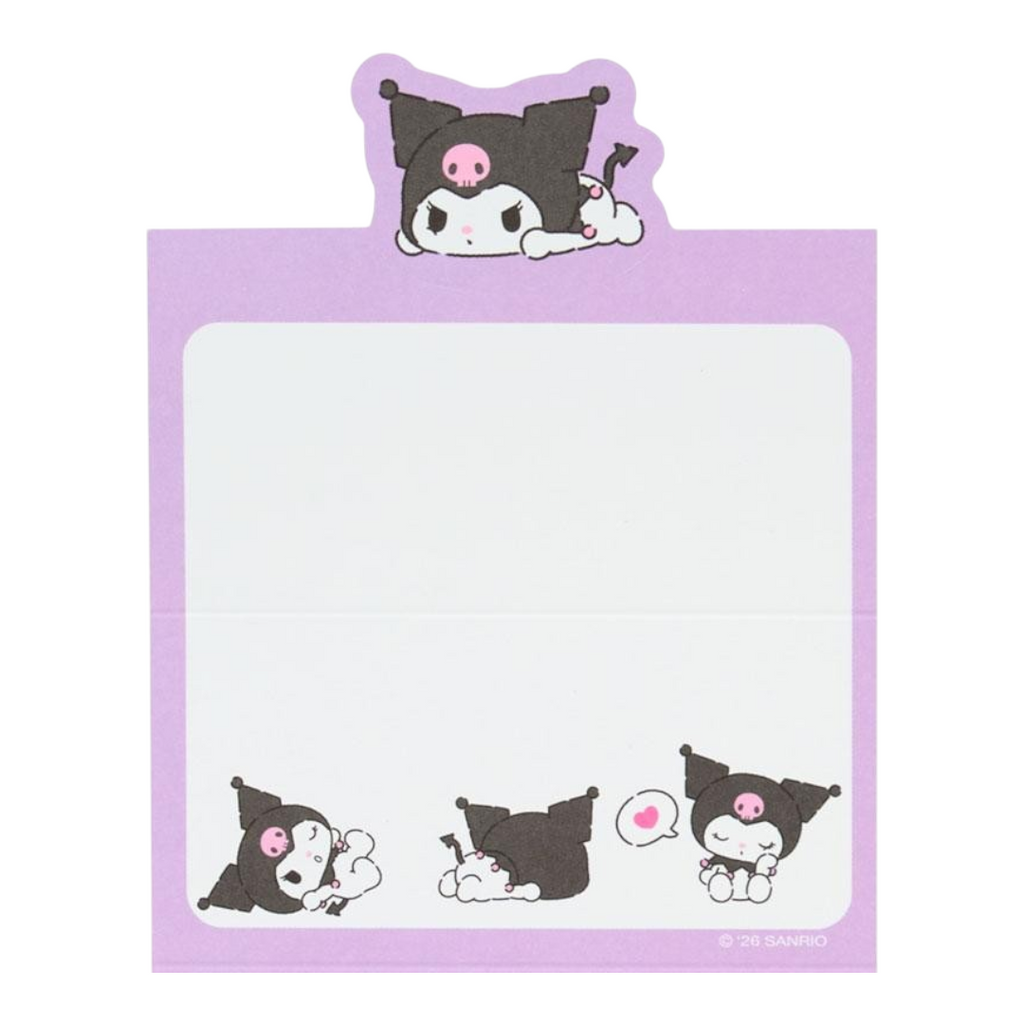 sanrio-kuromi-message-memo-pad