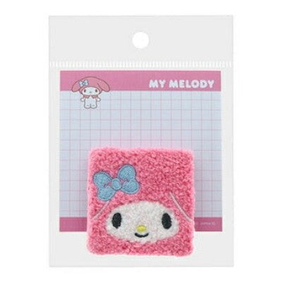 sanrio-my-melody-notepad-with-fluffy-clip