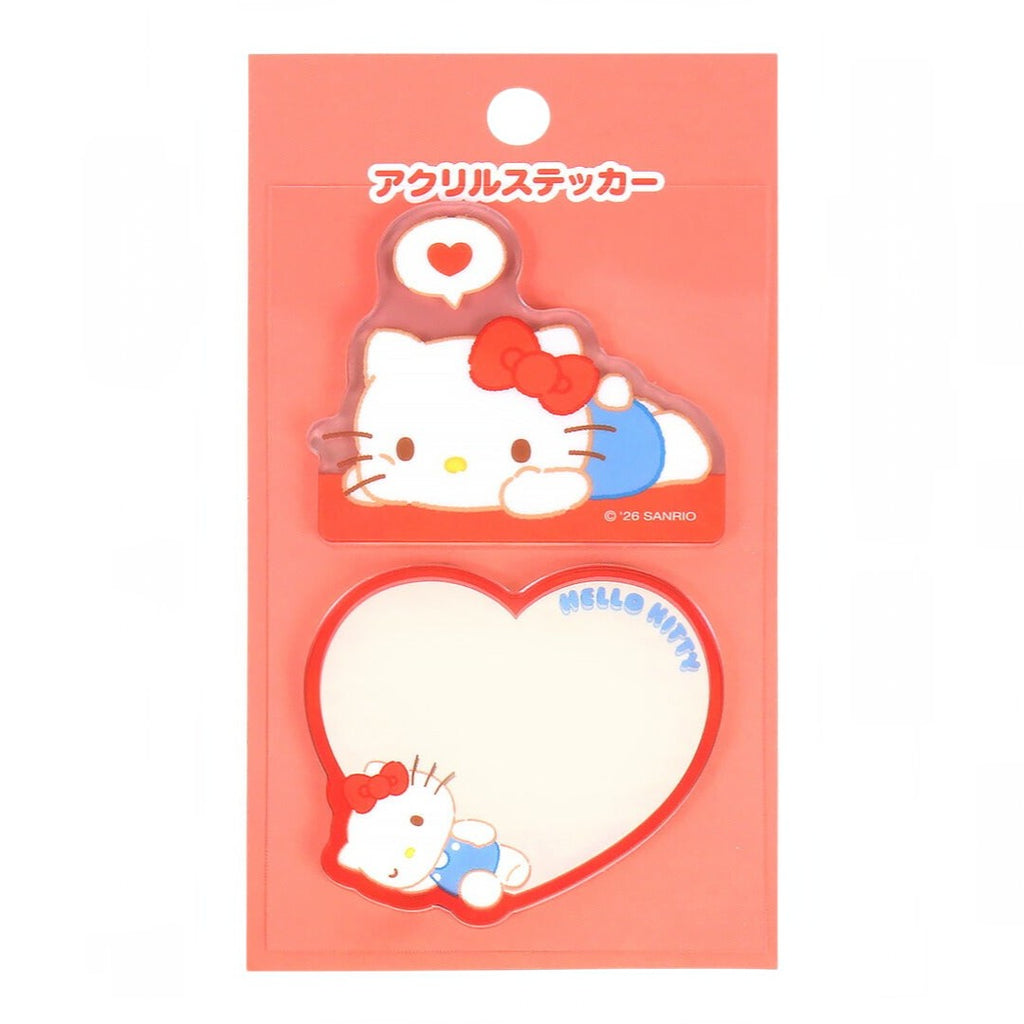 sanrio-hello-kitty-acrylic-sticker-set
