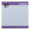 sanrio-kuromi-notepad-with-fluffy-clip