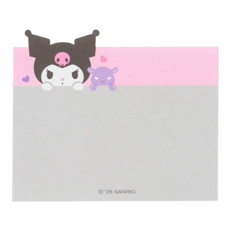 sanrio-kuromi-threetier-memo-pad