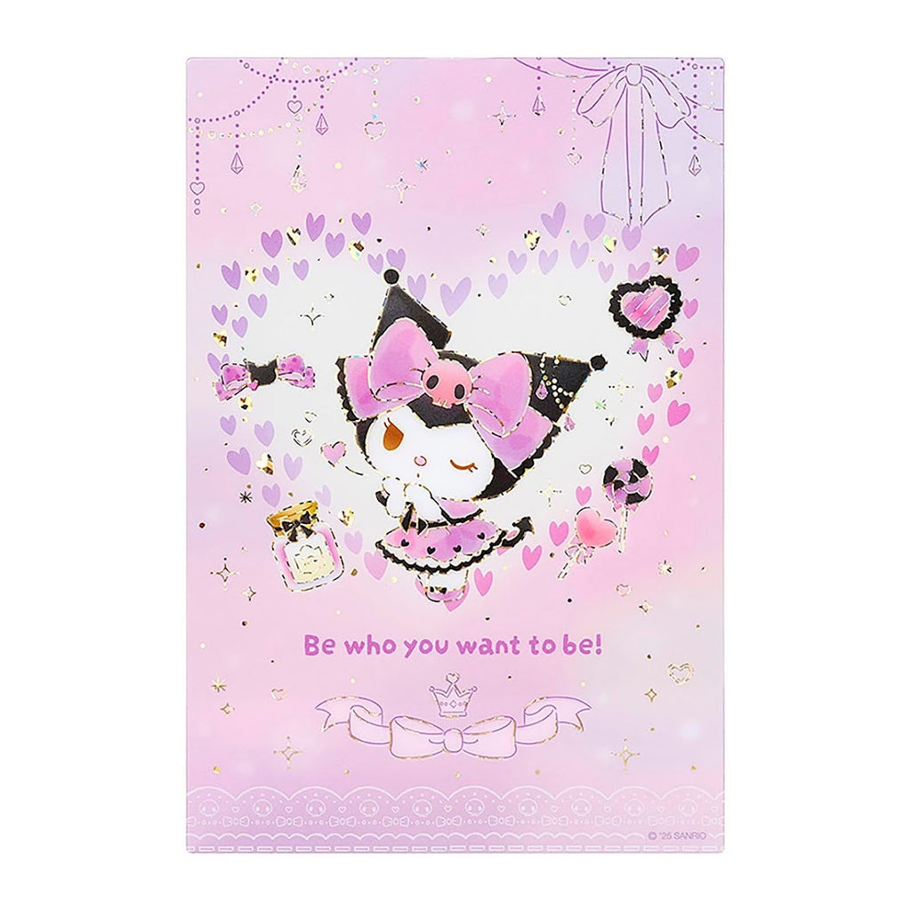 sanrio-kuromi-clear-greeting-card