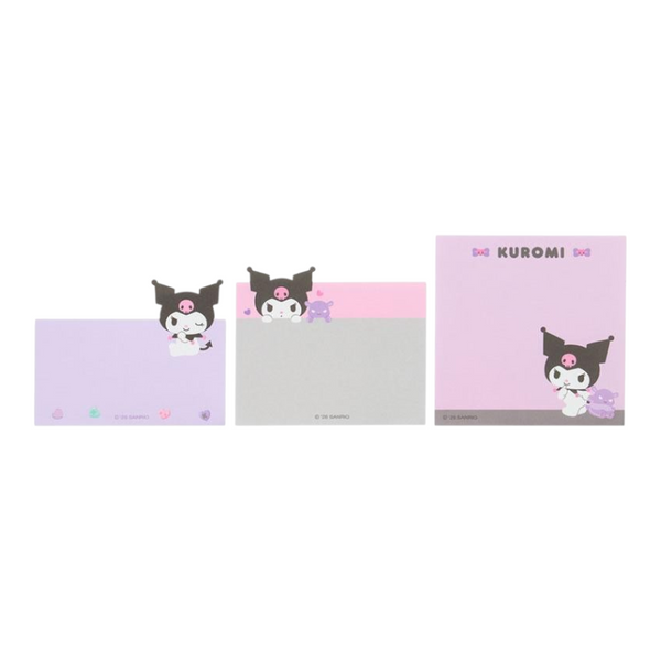 sanrio-kuromi-threetier-memo-pad