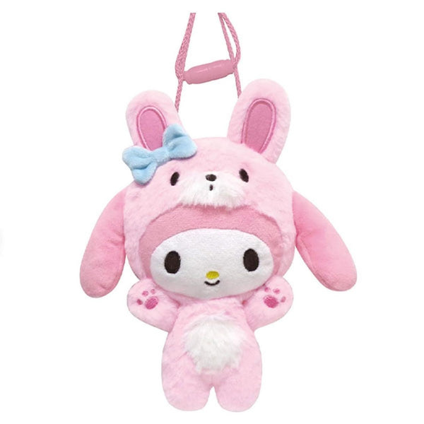 sanrio-my-melody-rabbit-plush-neck-pouch
