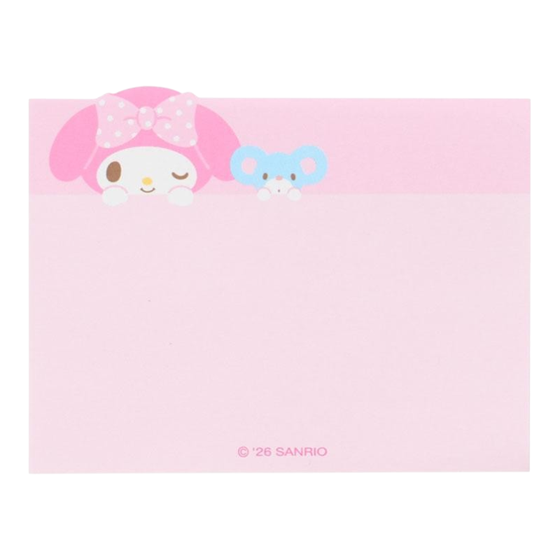 sanrio-my-melody-threetier-memo-pad