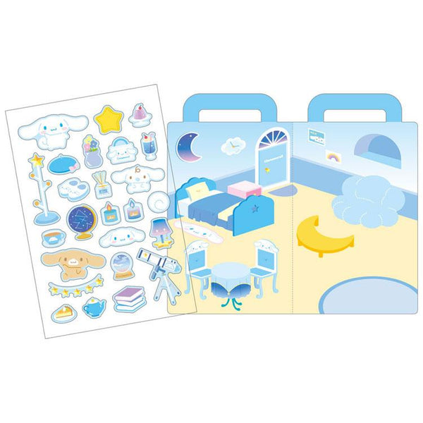 sanrio-cinnamoroll-playing-sticker-set--room-theme-puffy-squishy-reusable-decals
