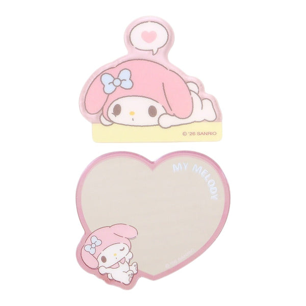 sanrio-my-melody-acrylic-sticker-set