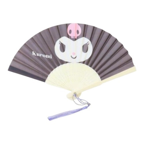 sanrio-kuromi-pocket-friends-foldable-mini-folding-fan-keychain