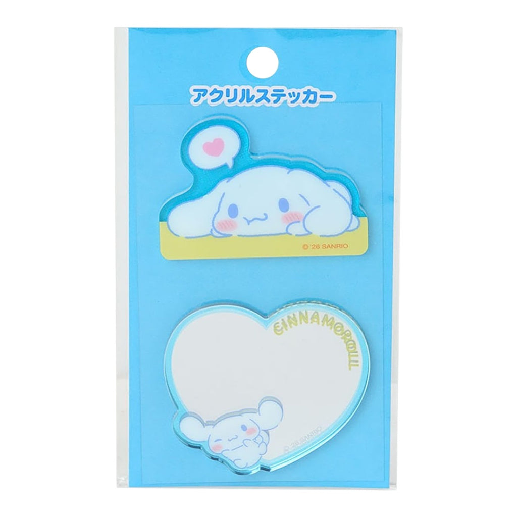 sanrio-cinnamoroll-acrylic-sticker-set