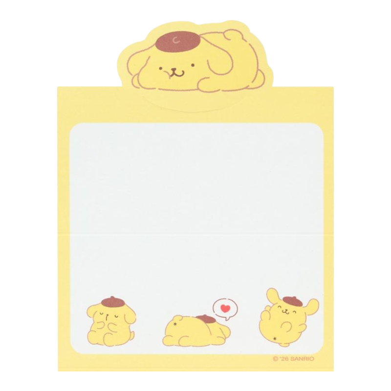 sanrio-pompompurin-message-memo-pad