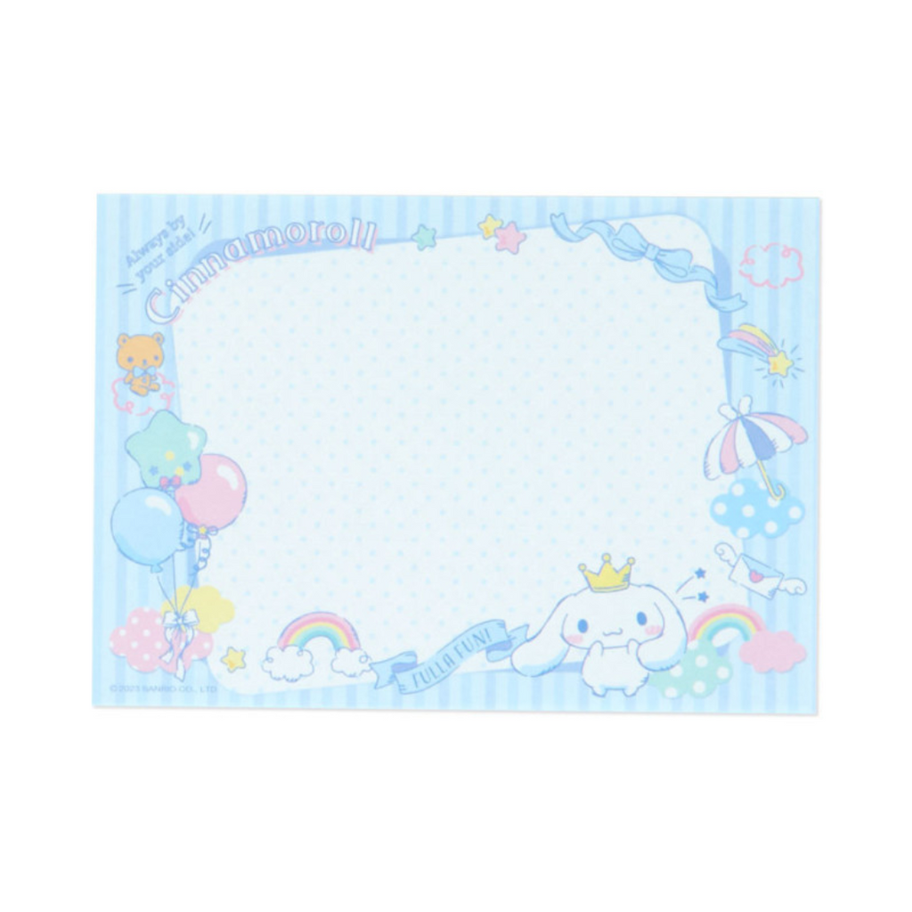 Sanrio Cinnamoroll A6 Memo Set of 8
