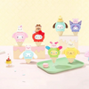 Twinkle Glory Sanrio Hello Kitty and Friends plush keychain collection featuring characters in ice cream cones.