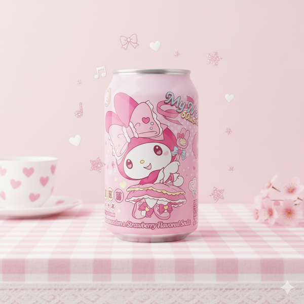 Amandier Sanrio My Melod Watermelon Strawberry Soda 330ml