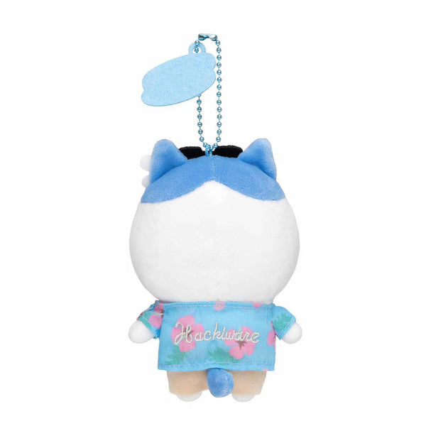 Chiikawa Hachiware Hawaiian Shirt Plush Mascot Keychain