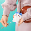 Chiikawa Hachiware Plush Retractable Keycover