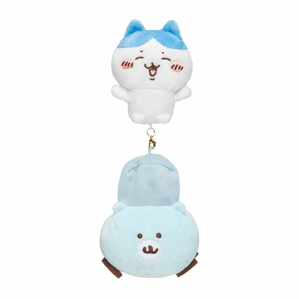 Chiikawa Hachiware Riding Car Plush Pouch
