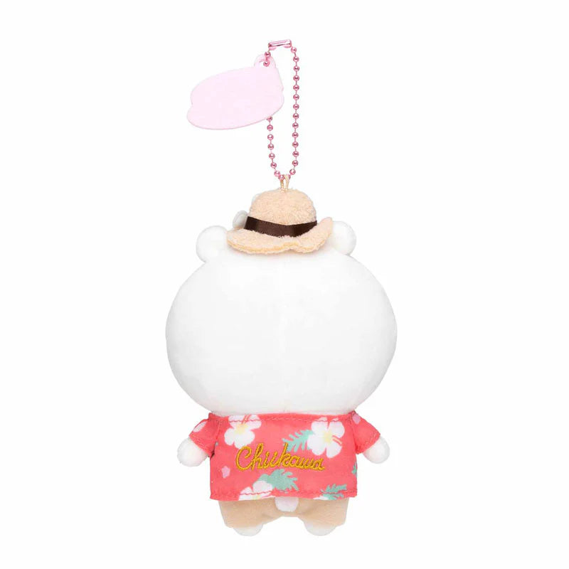 Chiikawa Hawaiian Shirt Plush Mascot Keychain