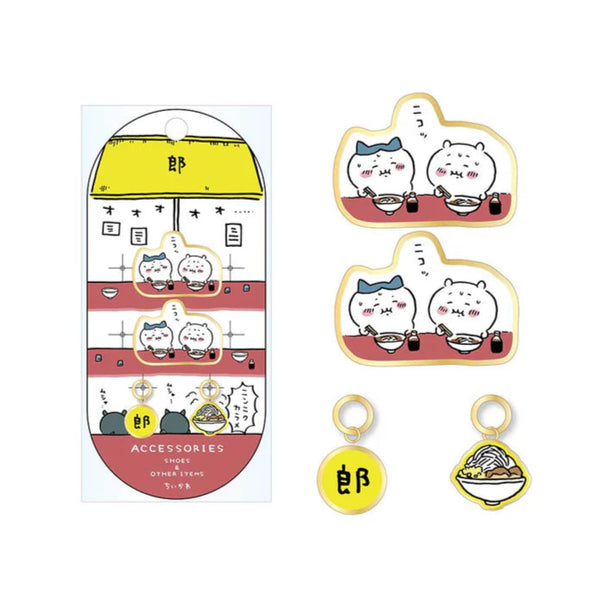 Chiikawa Ramen Shop Shoe Accessories Set