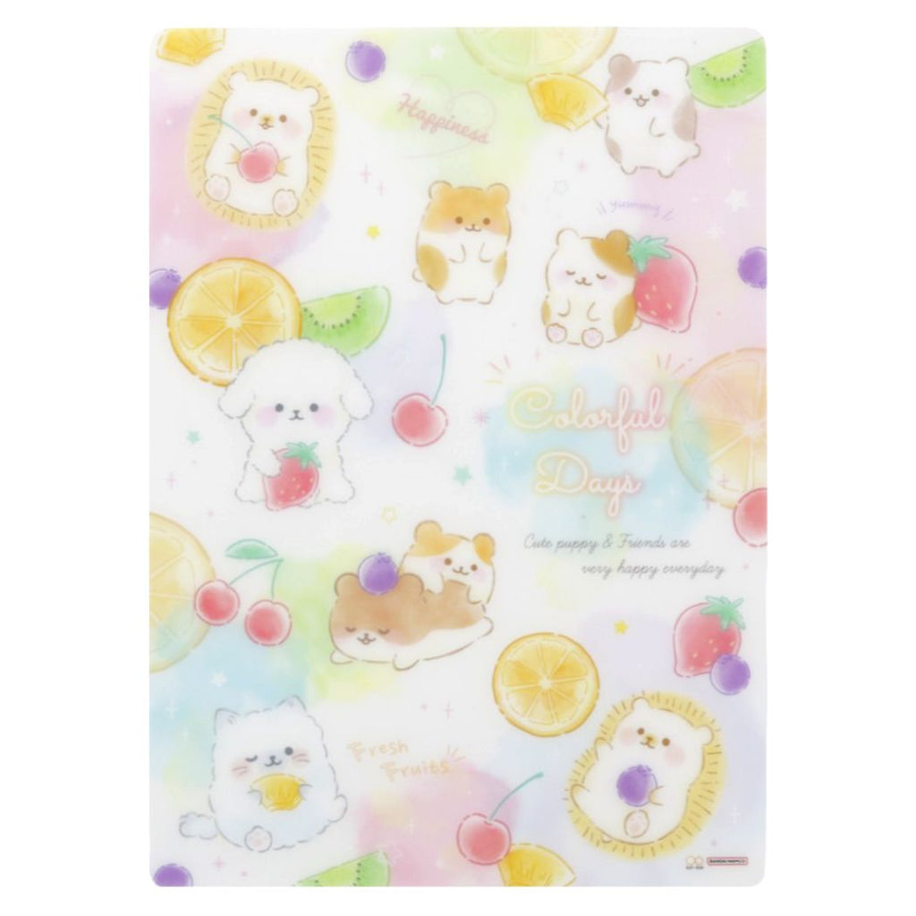 Cute Animal Clear Desk Pad