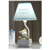 Twinkle Glory cute bear resin table lamp with a Sweet Dream lampshade for a child's bedroom