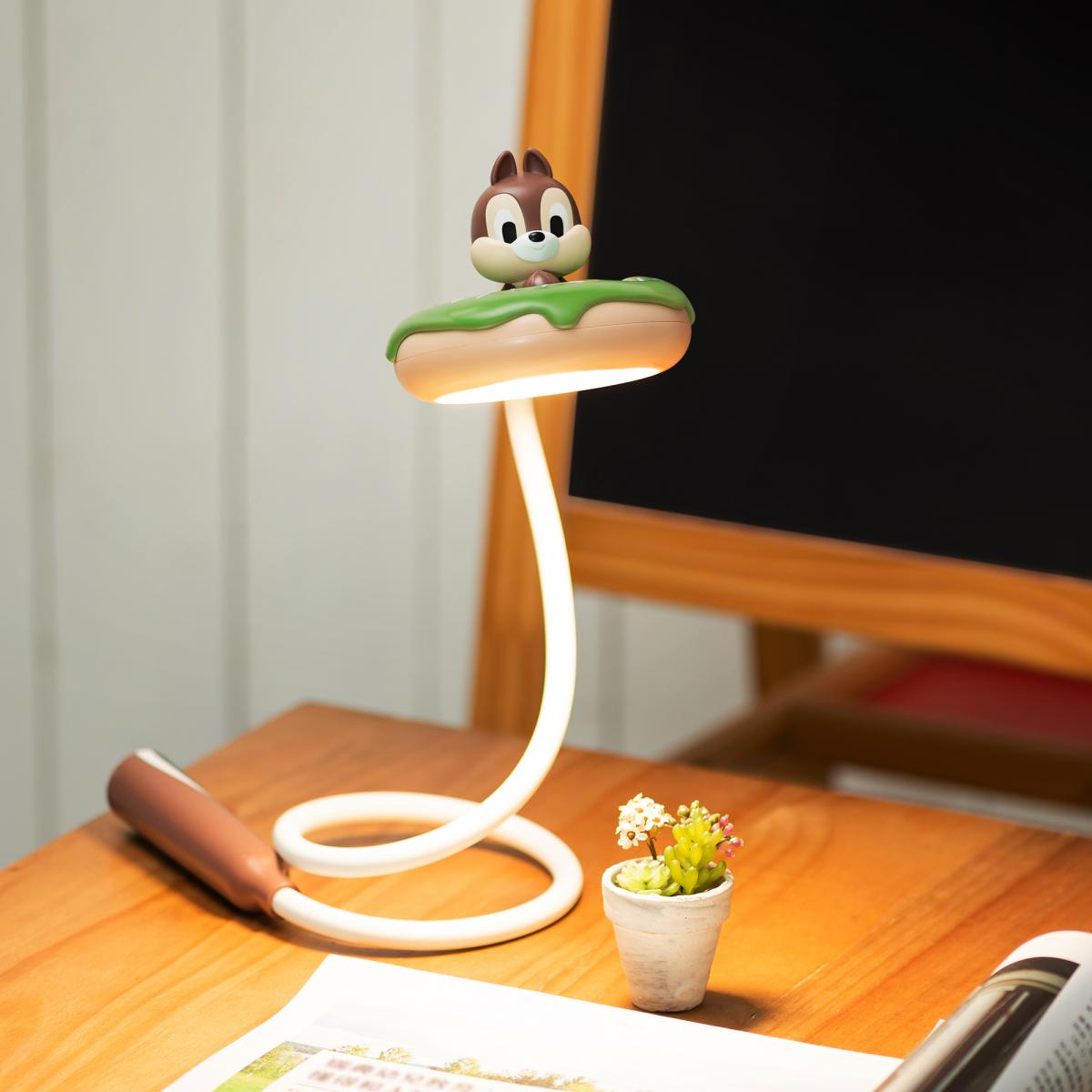 Disney Chip n Dale Matcha Doughnut USB Rechargeable LED Light