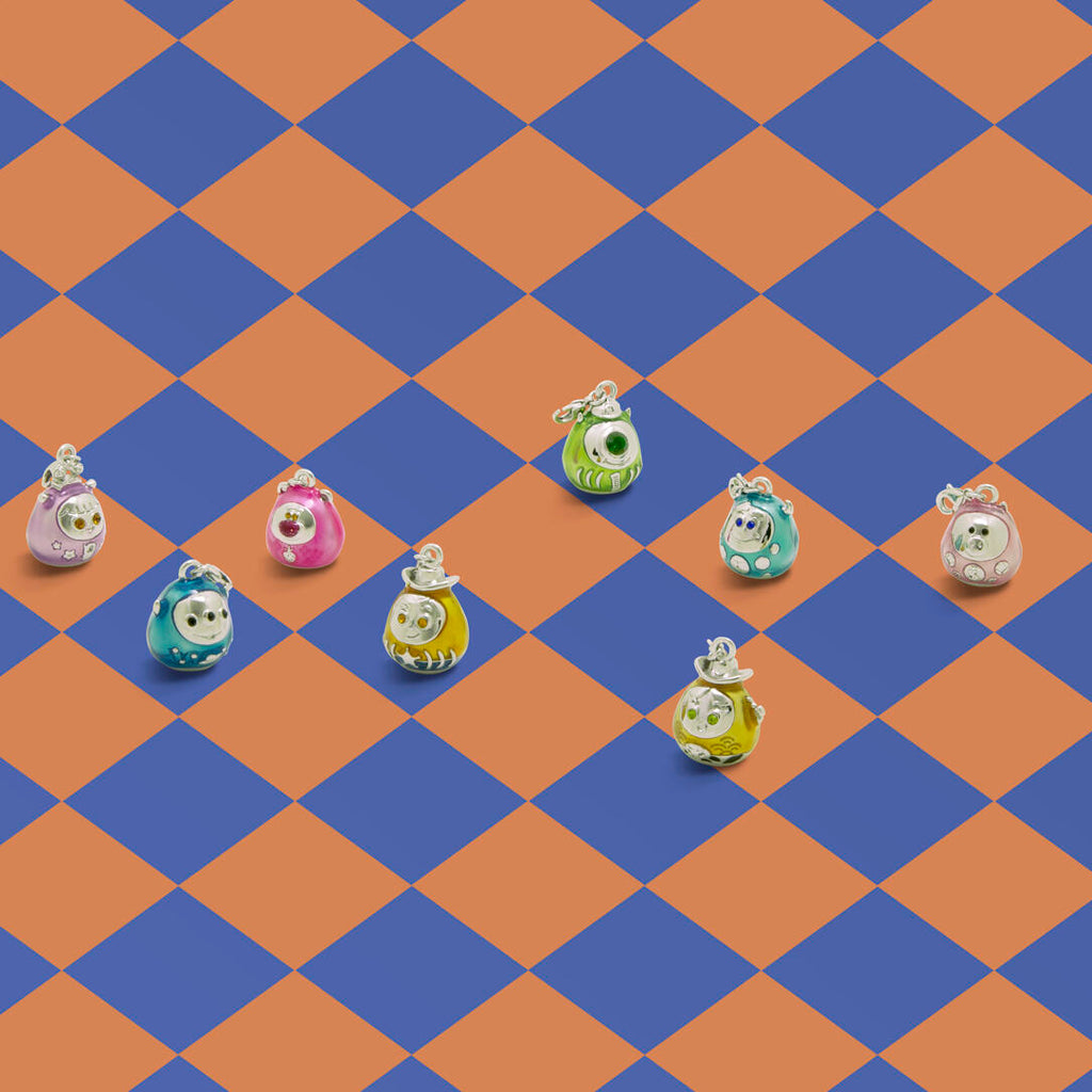 Disney Pixar Characters Aroma Charm Pendant Blind Box