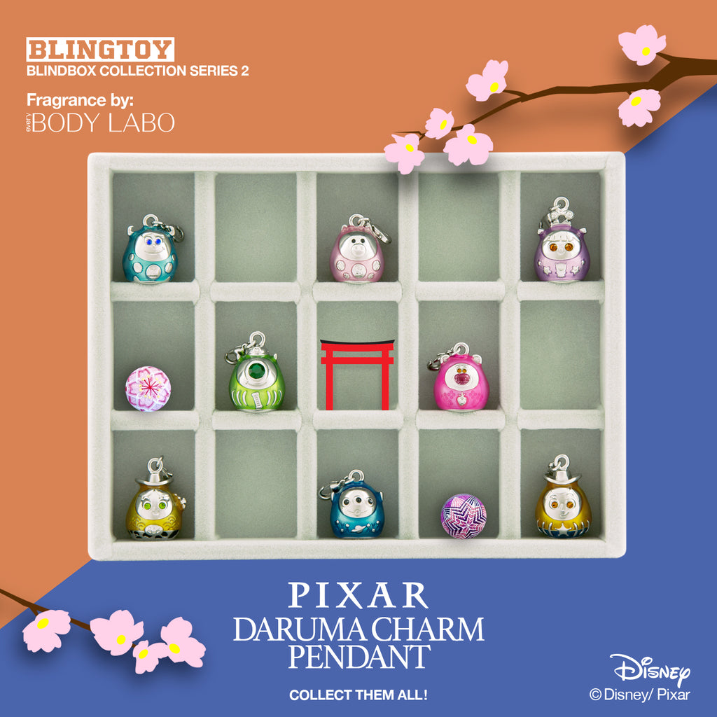 Disney Pixar Characters Aroma Charm Pendant Blind Box
