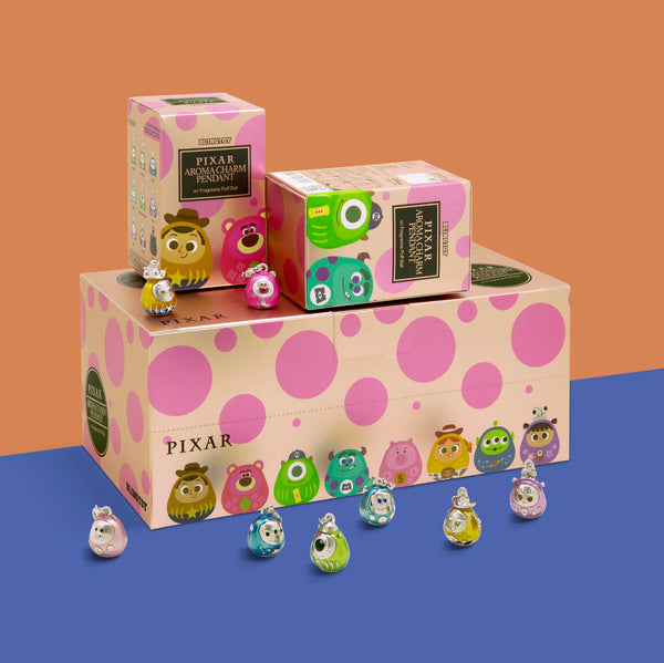 Disney Pixar Characters Aroma Charm Pendant Blind Box