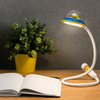 Twinkle Glory Disney Toy Story Alien spaceship LED desk lamp with flexible white neck and natural white light