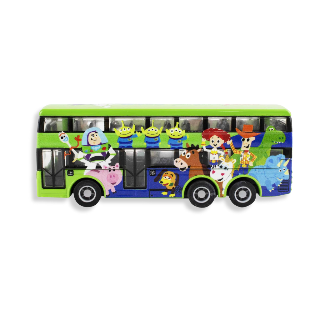 Disney Toy Story Green Double Decker Bus Toy