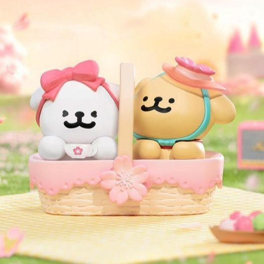 Funism Maltese Puppy Cherry Blossoms Series Blind Box