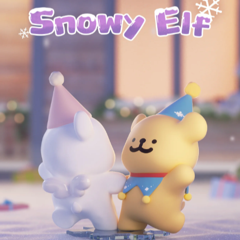 Funism Maltese Puppy Cuddly Moments Series Blind Box