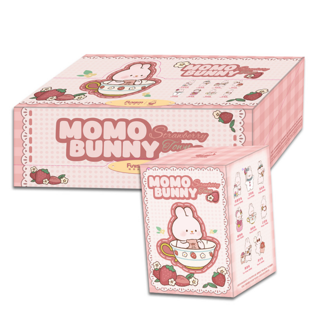 Funism MoMo Bunny Strawberry TownSeries Blind Box