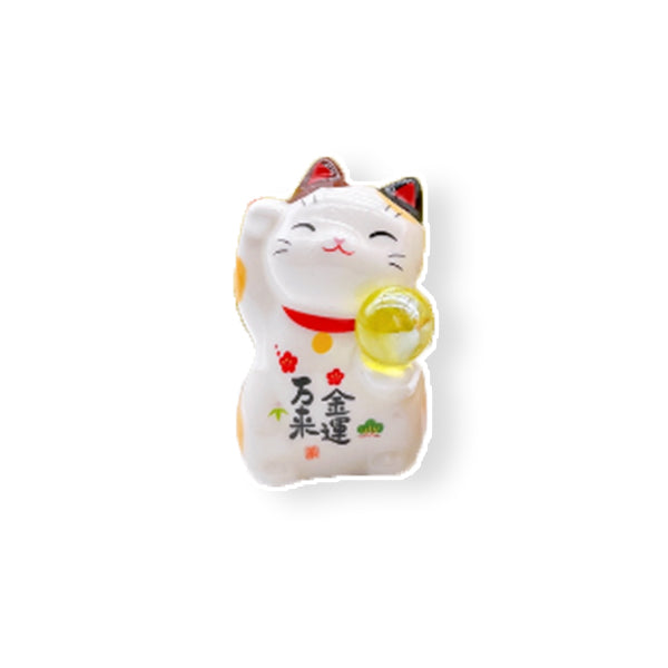 Yakushigama Japanese Golden Luck Full of Wishes Lucky Cat