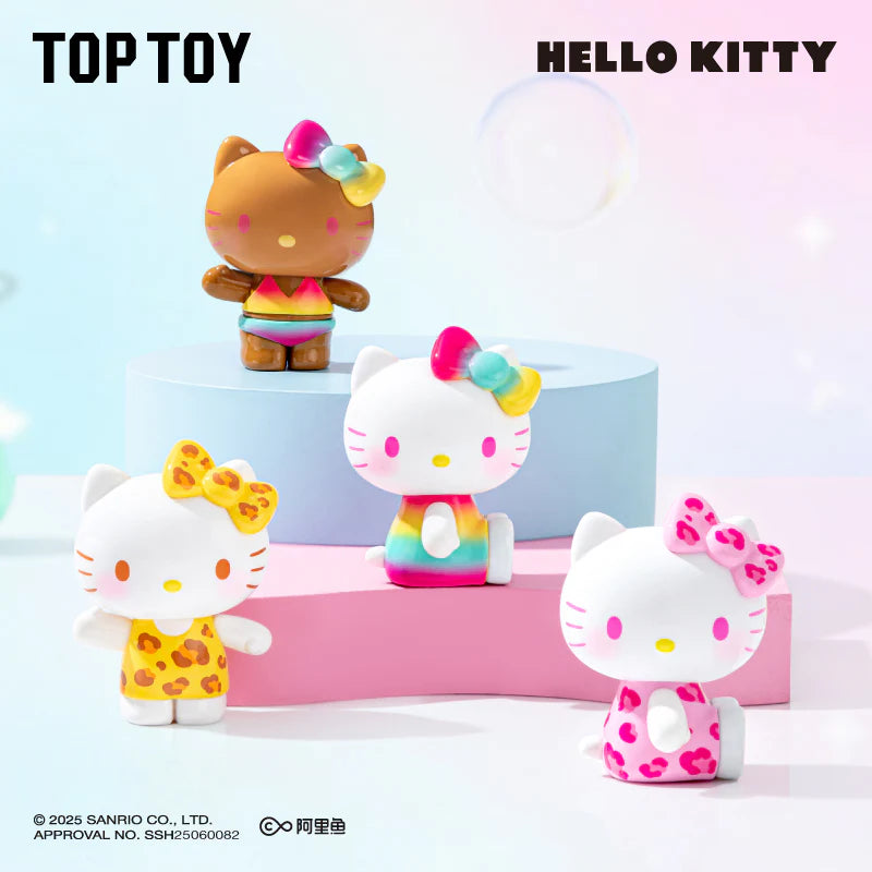 Hello Kitty Summer Rainbow Candy Mini Figures Surprise Bag