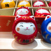 Japanese Daruma Doll Lucky Cat Small Mascot 4.5cm