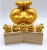 Japanese Gold Muscle Lucky Cat Mascot 4.5cm