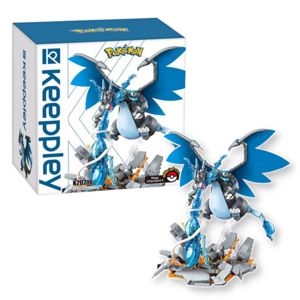 Keeppley Pokémon Mega Charizard X Building Blocks Toy