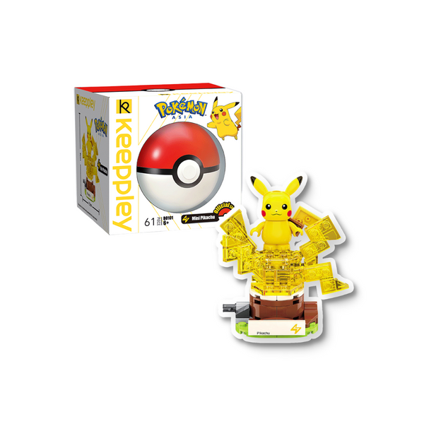 Keeppley Pokémon Pikachu Qman Blocks Toy