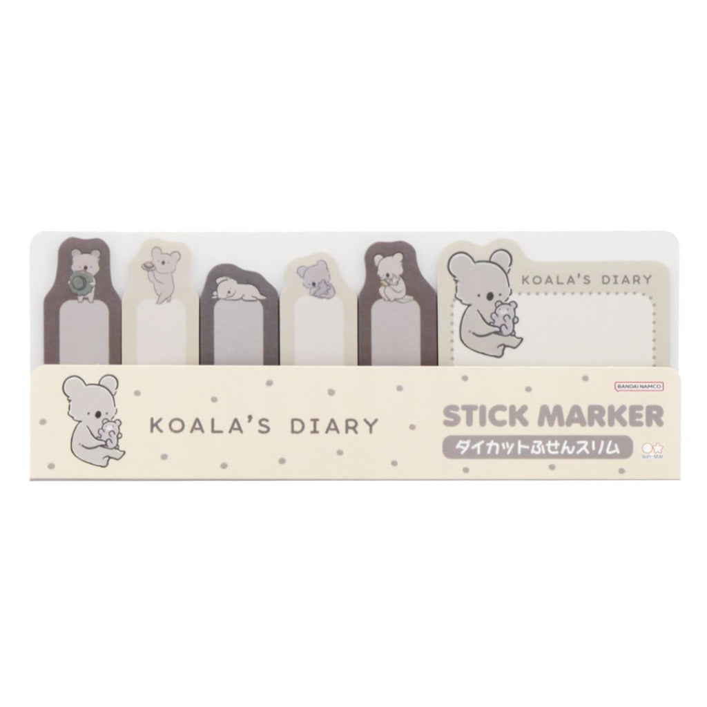 Koala's Diary Index Notepad Set 6pcs