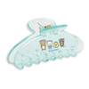 Korilakkuma Blue Glitter Clear Hair Claw Clip