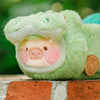 LuLu the Piggy Animal Party Speeding Crocodile Lu Plush Keychain