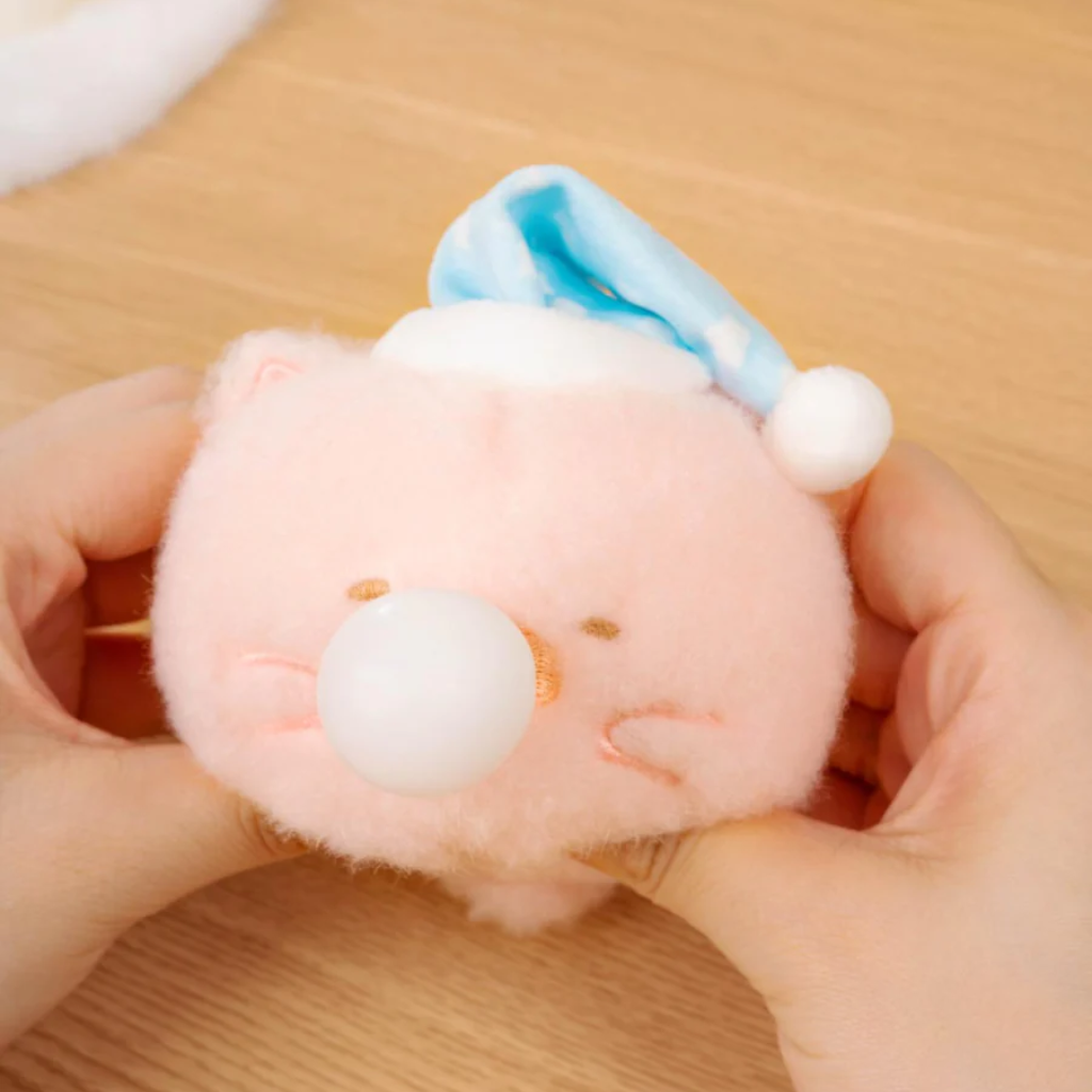 LuLu the Piggy Blowing Bubble Generic Keychain Plush

